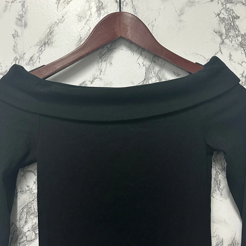 Wild Fable Women’s Black Long Sleeve Mini Bodycon Dress Size XS - Picture 9 of 12